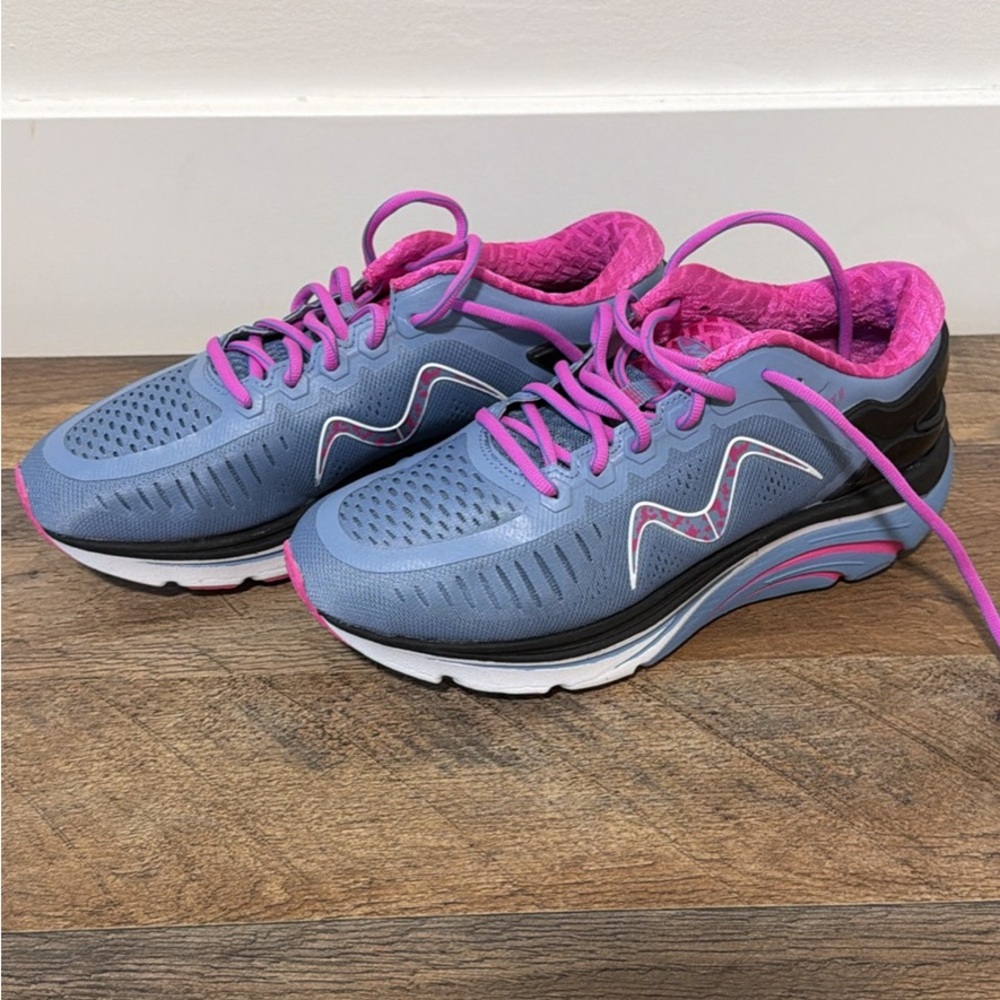 MBT Athletic Shoes in Blue and Pink